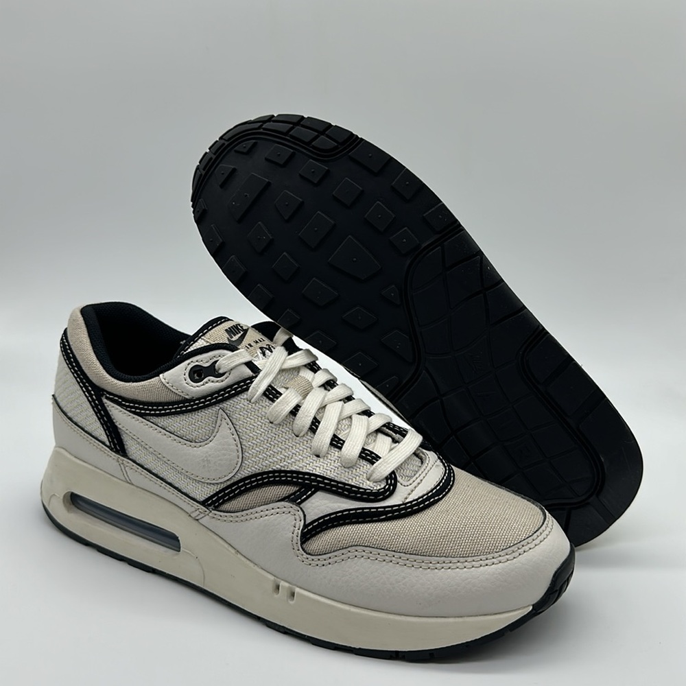 New Men’s Nike Air Max 1 '86 'World Make' White Black FN7652-030 NWOB - Picture 1 of 5